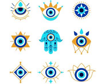 spirituaalsed sümbolid amulettidel: Hamsa & Nazar
