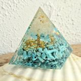 Orgoniit väe püramiid türkiis elupuu