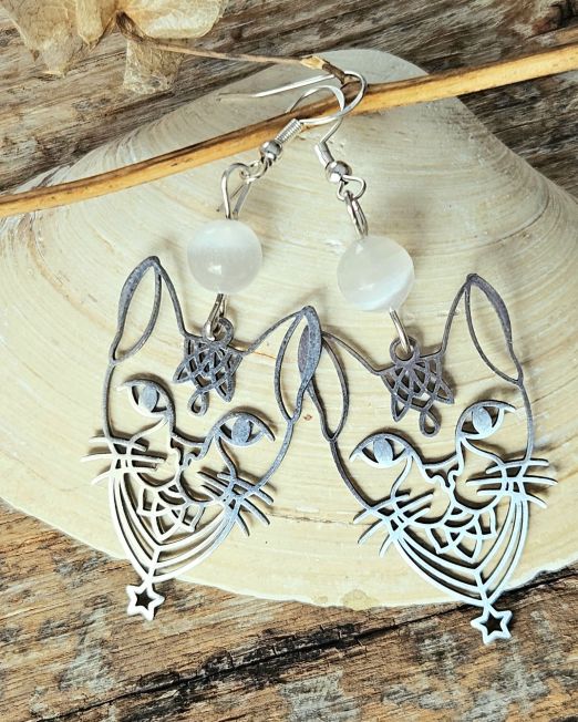 Kõrvarõngad Egiptuse kass | Koidukuma disain