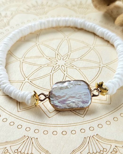 Käevõru Suvevalgus | valge korall teokarp