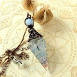 Akvamariin pendel pronksikarva ketiga